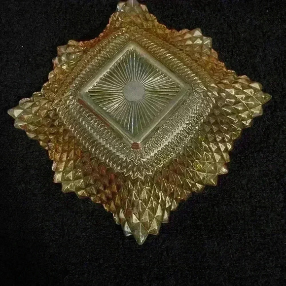 Indiana Glass, Vintage Bowl, 1970's Ashtray , Retro Dish, Candy Bowl - Picture 4 of 4